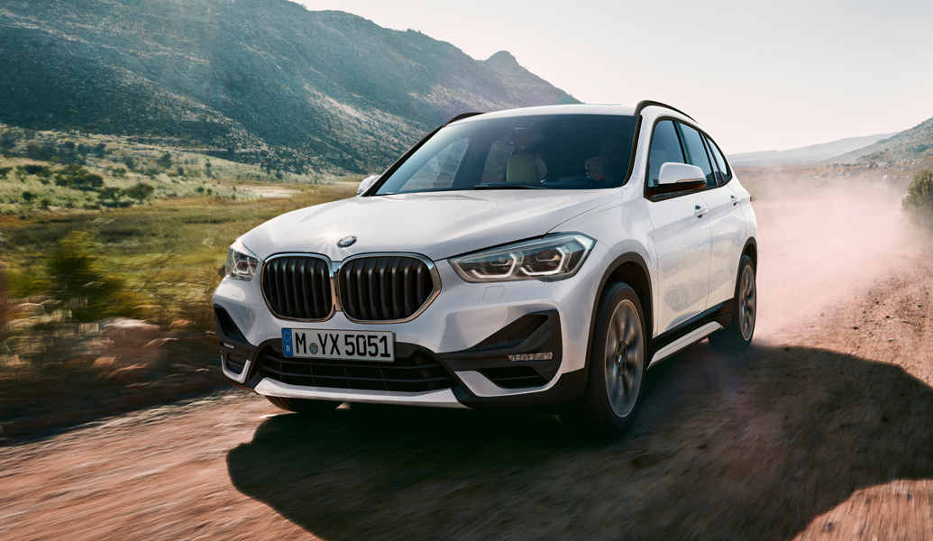 BMW X1 Offroad driving